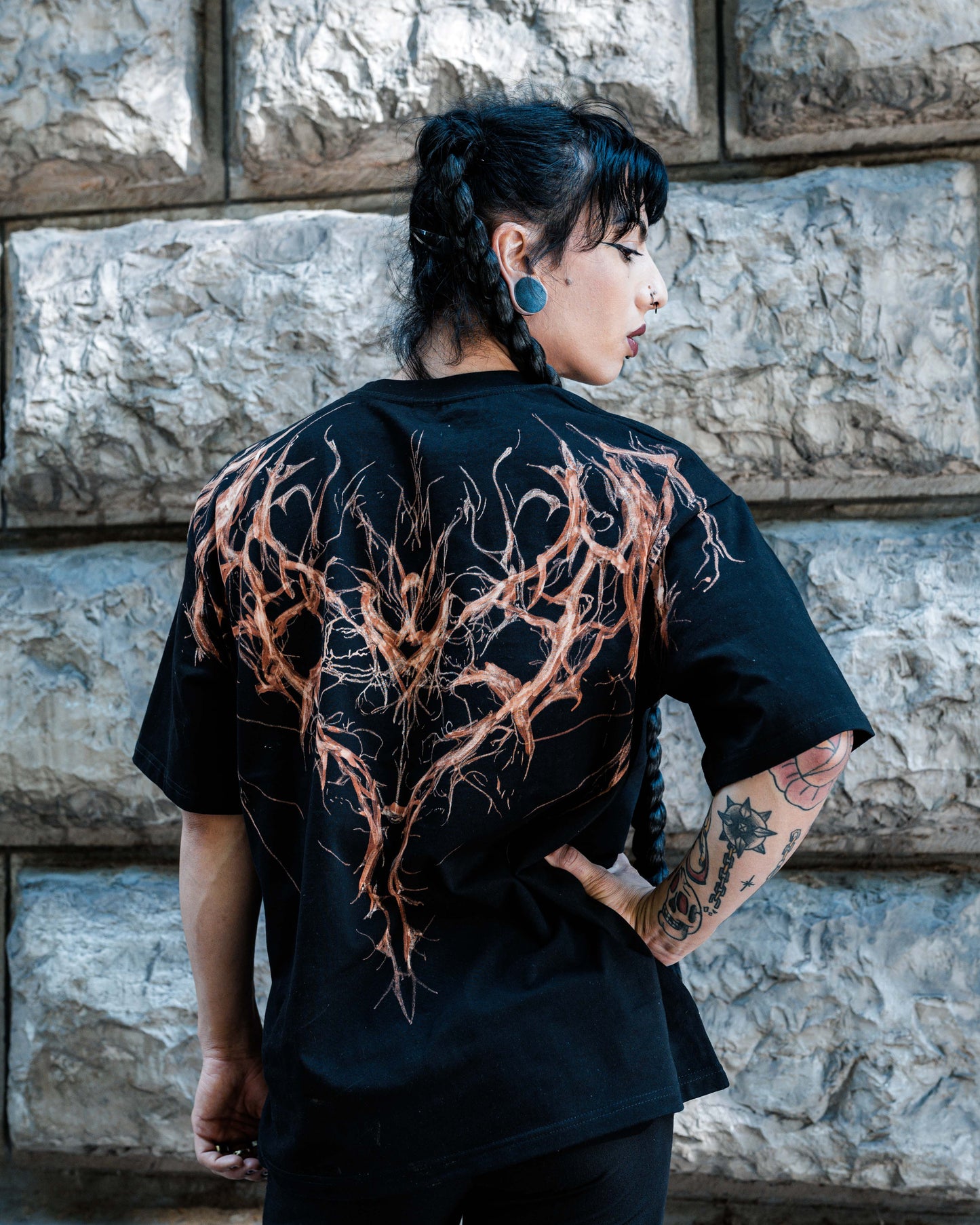 Organïk x Raven Custom Bleached Shirt