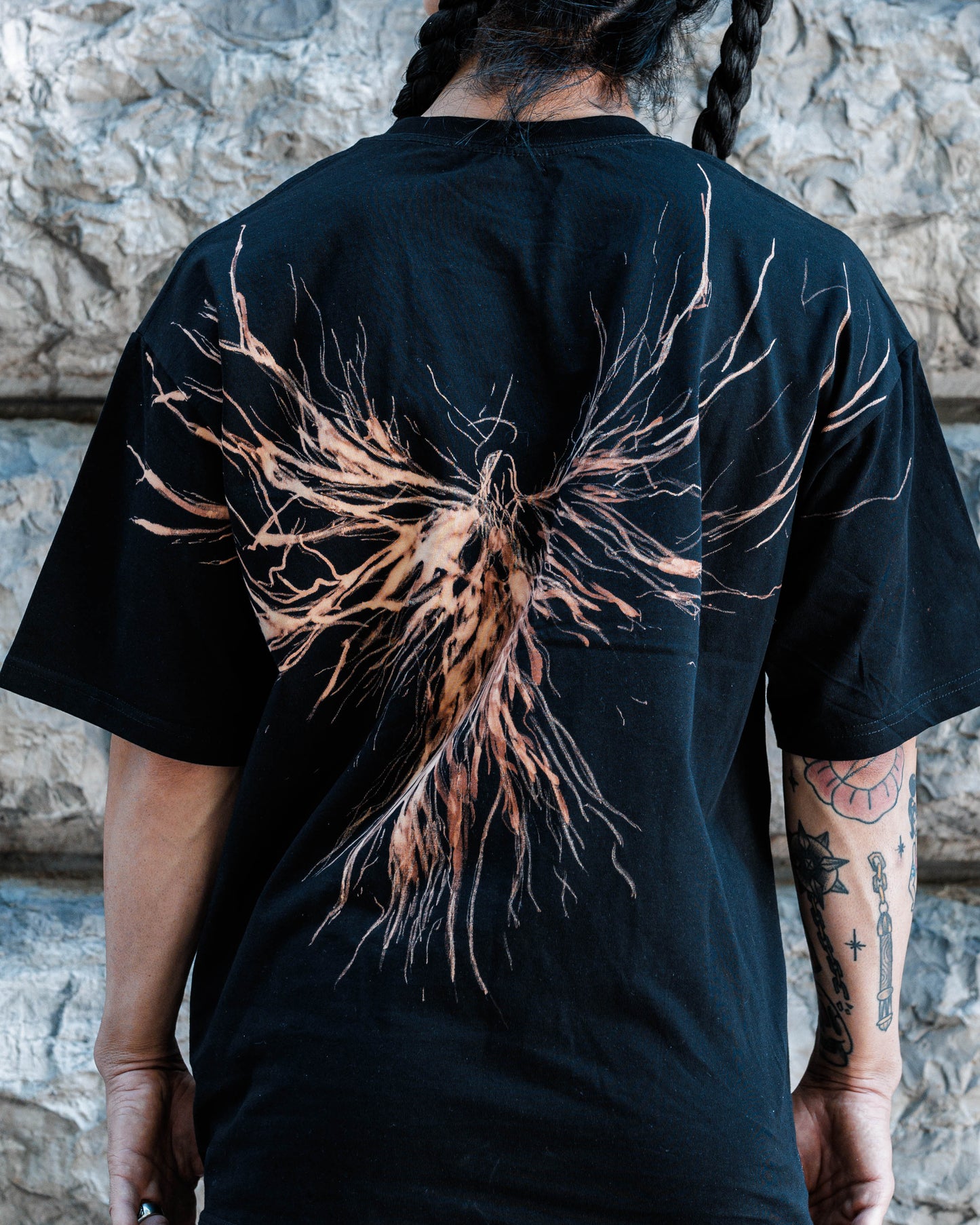 Organïk x Raven Custom Bleached Shirt