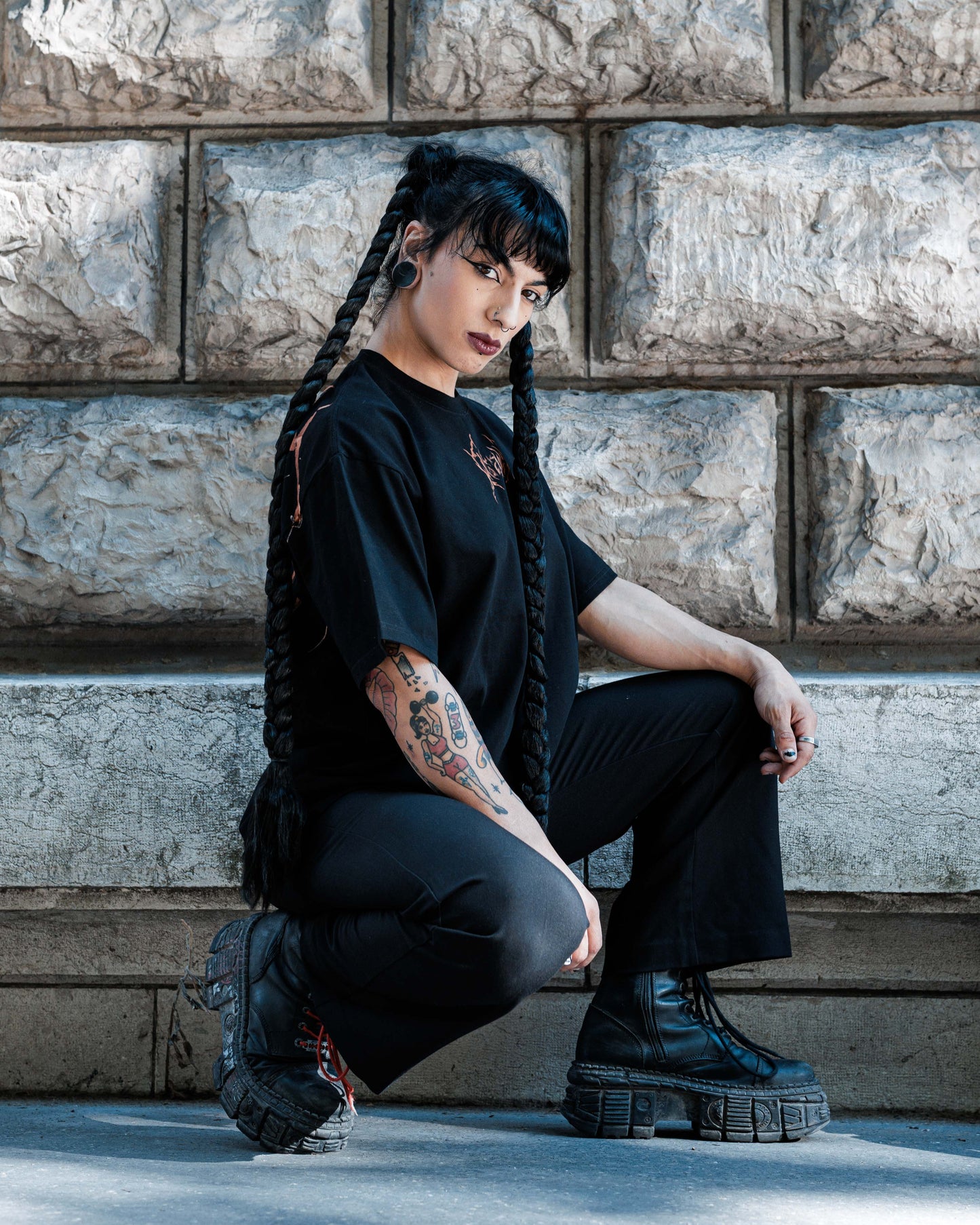 Organïk x Raven Custom Bleached Shirt