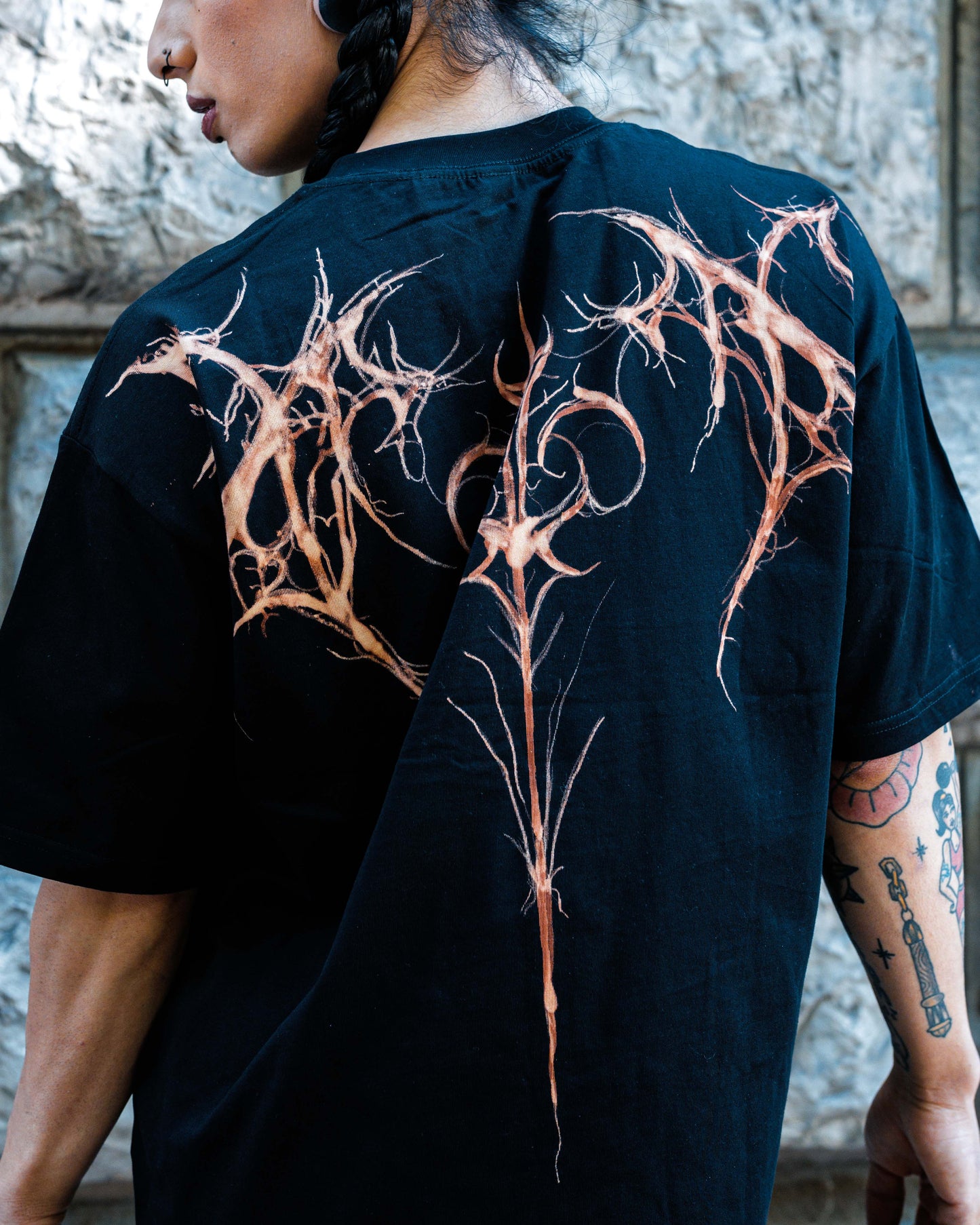 Organïk x Raven Custom Bleached Shirt